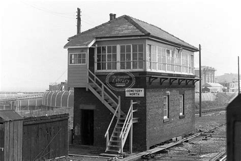 The Transport Library British Rail Signal Box At Cemetery North In