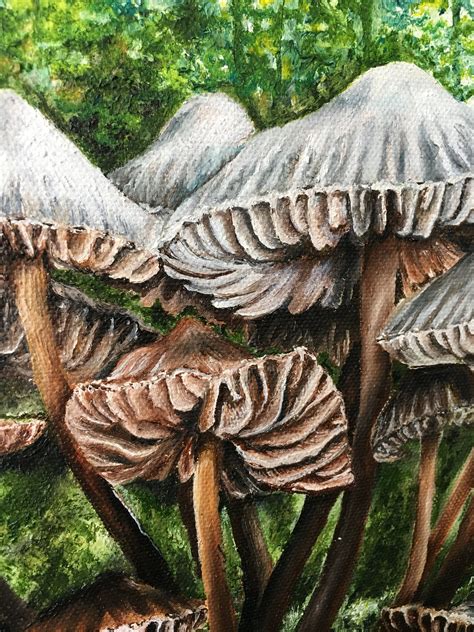 Mushroom Wall Art Print Mushroom Home Decor Mushroom Art Etsy