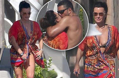 Bikini Clad Kyle Richards Gets Hot Heavy With Husband In Mexico Photos