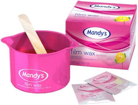 Mandys Film Wax Legs Body Microwaveable Hot Wax For Legs Bikini Underarms 300g Amazon