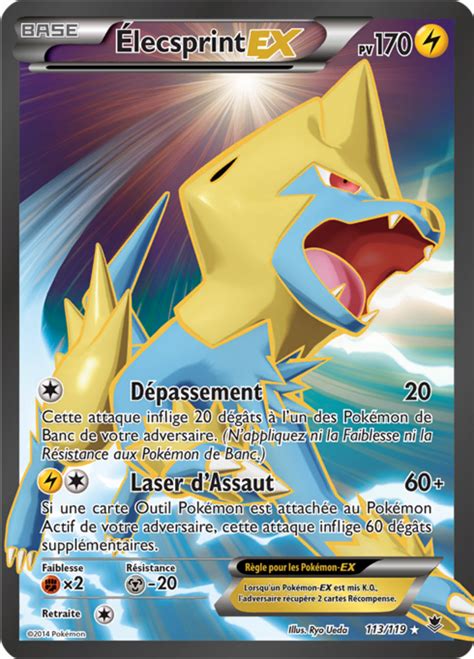 Élecsprint EX XY Vigueur Spectrale 113 Poképédia