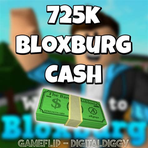 Currency K Roblox Bloxburg Cash Game Items Gameflip