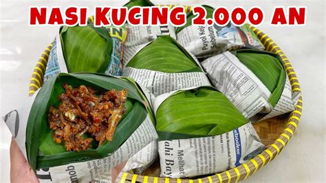 IDE JUALAN NASI KUCING ANGKRINGAN 2RB AN AJA LARIS MANISS AUTO BANYAK