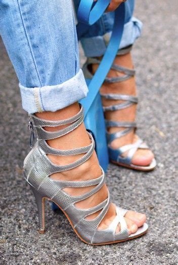 Hot Silver Strappy Sandals Fashiontrends4everybody