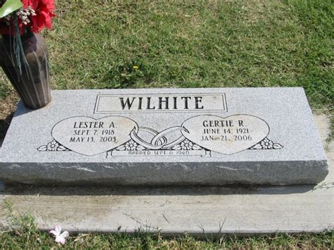 Lester Allen Wilhite Sr M Morial Find A Grave