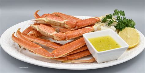 Snow Crab Legs With Garlic Butter Recipe Snow Crab Legs Crab Legs | The ...