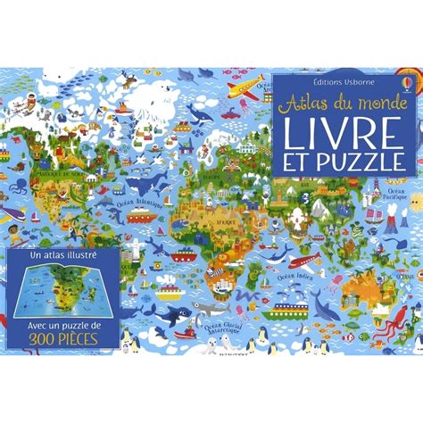 Atlas Du Monde Coffret Livre Et Puzzle Boutique Du Mus E Du Quai