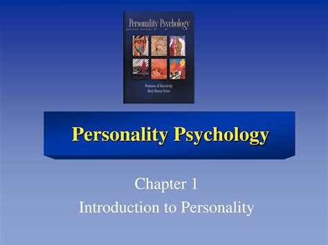 PPT Chapter 1 Introduction To Personality PowerPoint Presentation