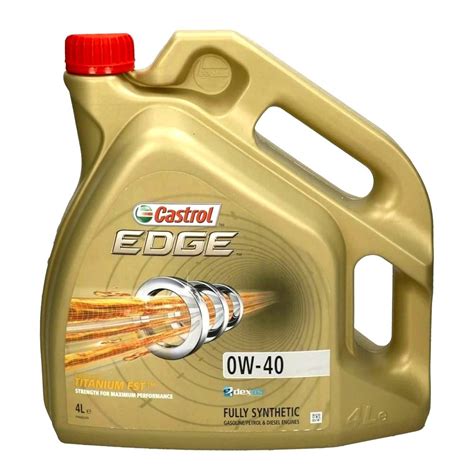 Olej Silnikowy Castrol Edge Titanium FST 0W 40 4L Oleje I Filtry