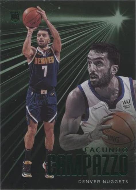 Panini Chronicles Essentials Green Facundo Campazzo Rc