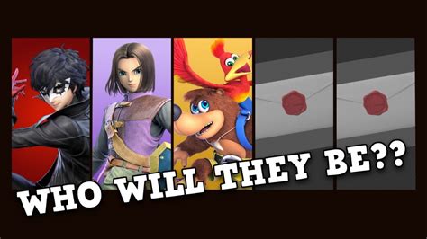 Predicting The Last Two Dlc Fighters Smash Bros Ultimate Youtube