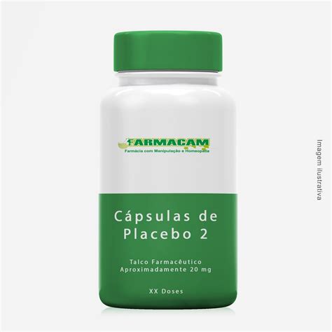 C Psulas De Placebo Aprox Mg Talco Farmac Utico Voc Compra