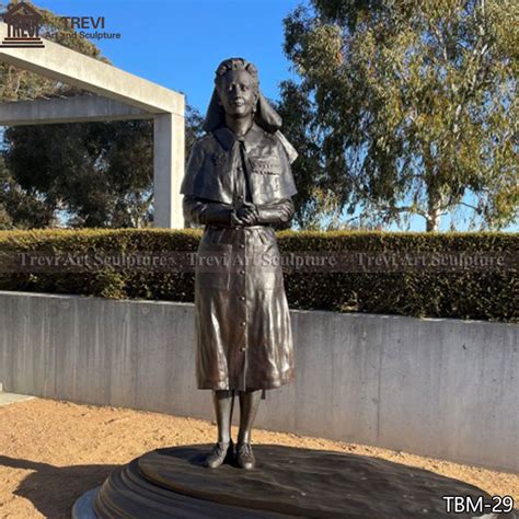 Life Size Bronze Nurse Statue Memorial