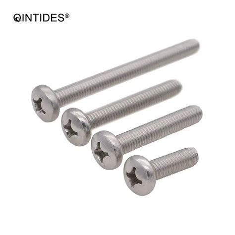 Qintides M M Cross Recessed Pan Head Screws Stainless Steel Cross