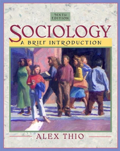 Amazon Sociology A Brief Introduction Book Alone Th Edition