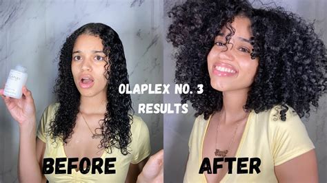 Olaplex No 3 Review For Damaged Transitioning Curls Youtube