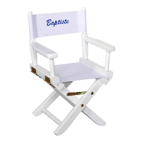 Fauteuil de star personnalisé avec broderie Amikado