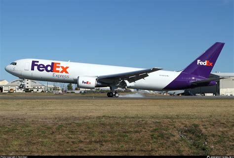 N198FE Federal Express FedEx Boeing 767 300F Photo By Nick Dean ID