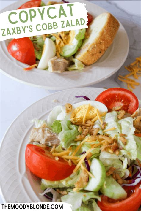 Copycat Zaxby's Cobb Salad ~ The Moody Blonde