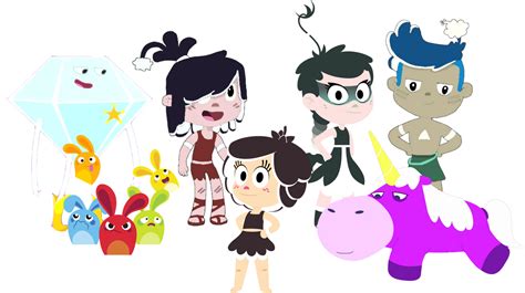 Hanazuki Side Characters By Liikotuari On Deviantart