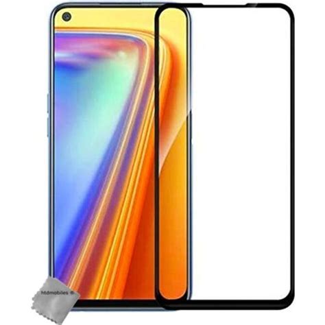 Film De Protection Vitre Verre Trempe Incurve Integral Pour Realme 7