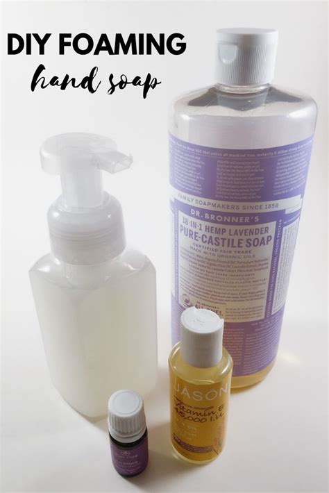 Diy Foaming Hand Soap Mindful Minimal Me Diy Foaming Hand Soap