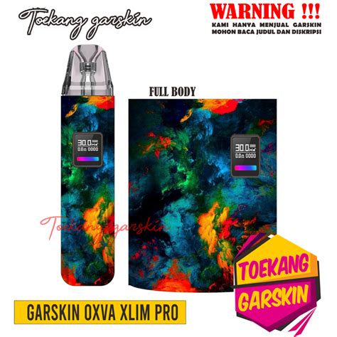 Jual Garskin Oxva Xlim Pro Skin Wrap Sticker Shopee Indonesia