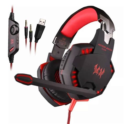 Auriculares Kotion Each G2000 Juego Pc Gaming Diadema Gamer