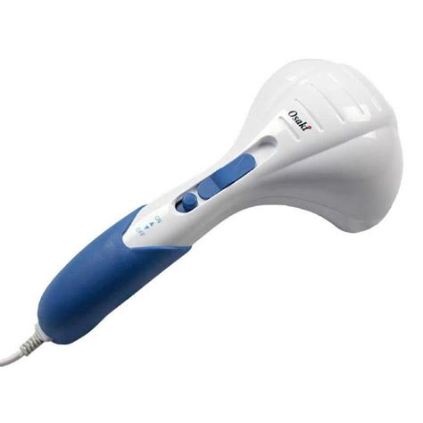 Osaki Dual Head Multi Speed Handheld Personal Massager In White Os 104a