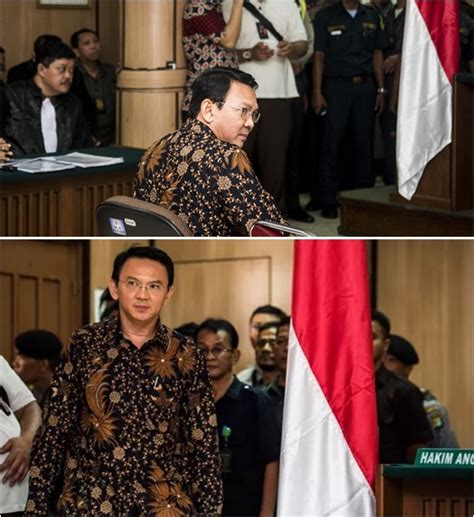 4 Model Batik Ahok Selama Jalani Sidang Penistaan Agama