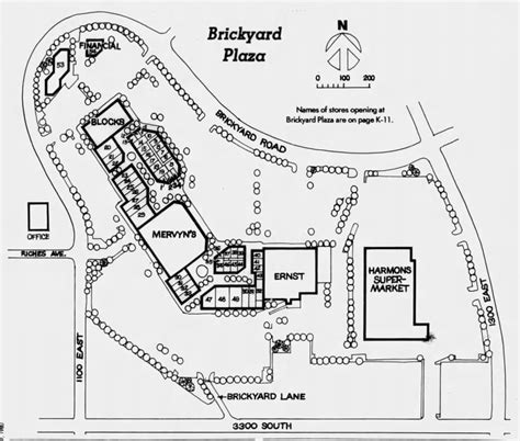 Brickyard Plaza Directory 1980 ™