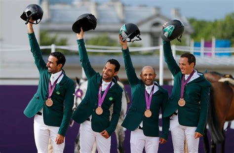 Olympics: Saudi Wins Bronze In Equestrian Event