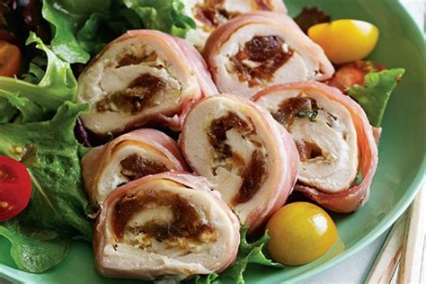 Chicken Roulades With Goat Cheese Dates And Prosciutto Culture The Word On Cheese Recipe