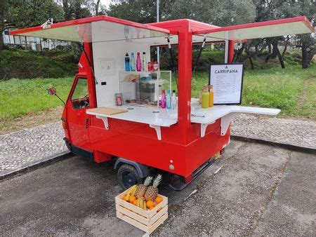 PIAGGIO Foodtruck Street Food Piaggio Ape 50 Castelo Sesimbra