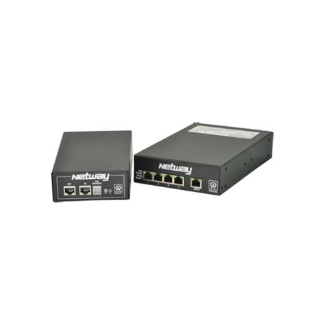 Altronix Netway4esk Managed Poe Switch With Midspan Injector 4 Po