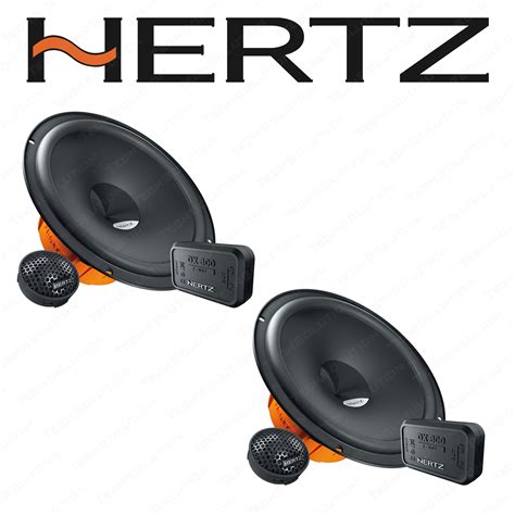 Hertz DSK 165 3 Kit 2Vie 80W RMS Woofer Tweeter Casse Diffusori