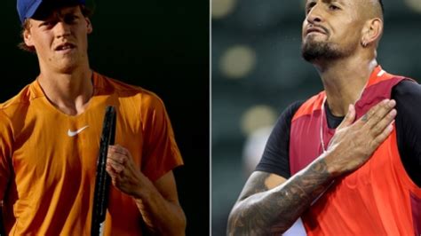 Sinner Kyrgios sempre più a fondo attacca Jannik parla di Kalinskaya