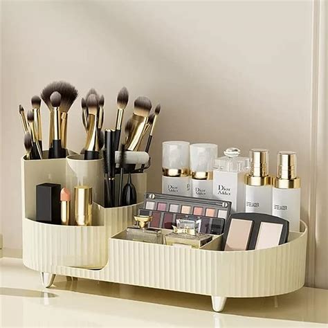 Amazon Deamace Rotating Makeup Organizer Large Capacity Cosmetics