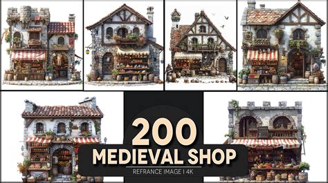 Artstation Medieval Shop 4k Referenceconcept Images Artworks