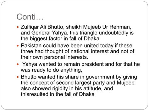 Causes Of Fall Of Dhaka Ppt