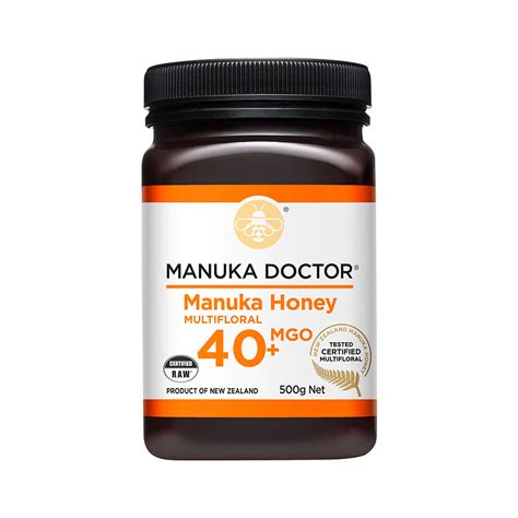 Mgo 40 Multifloral Manuka Honey 500g Manuka Doctor Nz