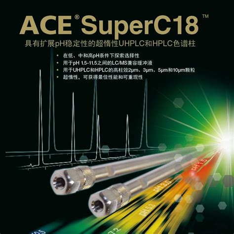 比好用更好用的c18色谱柱 Ace Superc18 色谱柱介绍生物器材网