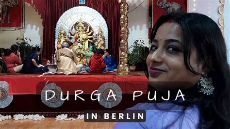 Durga Puja In Berlin Germany Me Kaise Kiya Celebration Vlog 10