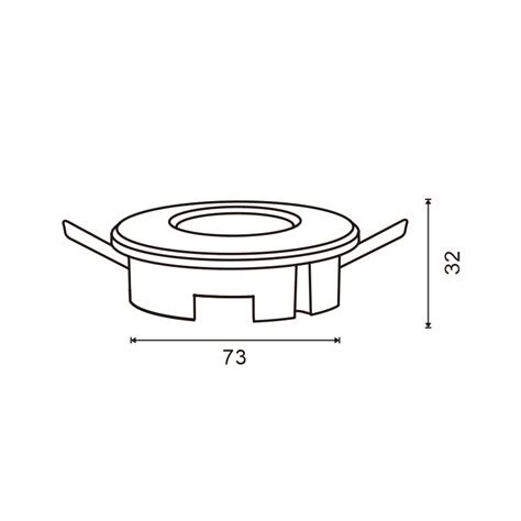 D Tecteur De Mouvement Pir Unstich Encastr Surface Ledme