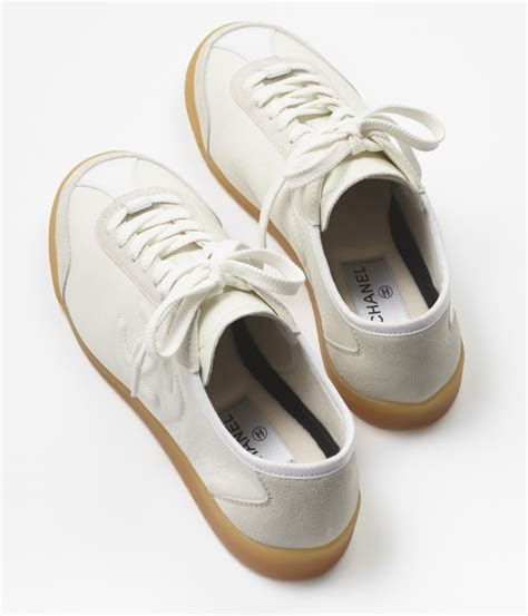 Trainers Calfskin And Suede Calfskin White — Fashion Chanel