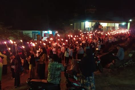 Foto Semarak Pawai Obor Peringati Tahun Baru Islam H Di Nagari