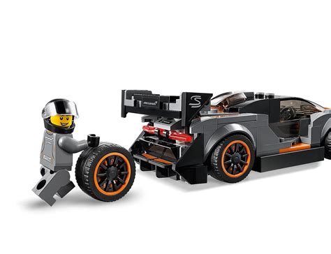 LEGO 75892 Speed Champions Senna McLaren Driver Minifigure Race Car