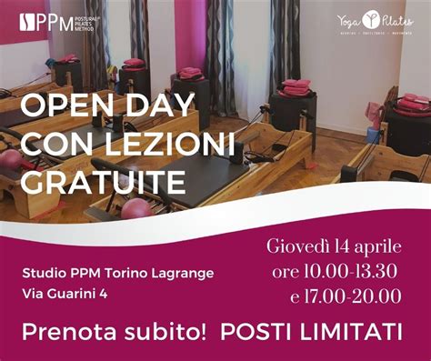 Yoga Pilates Ppm Torino Le Sedi Lagrange Tassoni Santa Rita