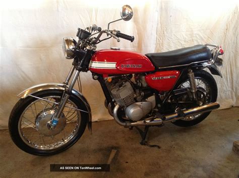 Vintage 1970 Kawasaki H1 Mach Iii Motorcycle