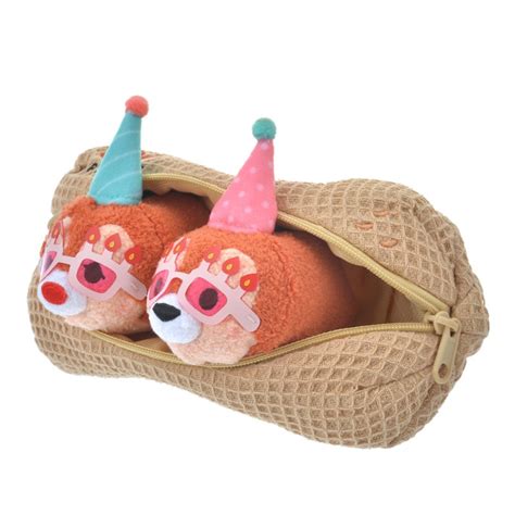 Plushies Chip And Dale Peanut Set Tsum Tsum Chip ‘n Dale 80 Years